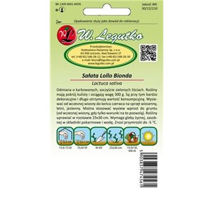 Sałata Lollo Bionda 1g