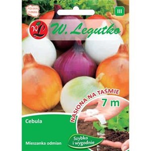 Cebula mieszanka odmian 7m na taśmie