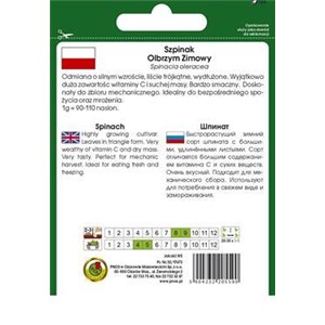 Szpinak Olbrzym Zimowy 20g