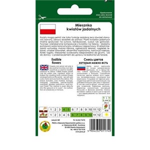 Mieszanka kwiatów jadalnych 2g