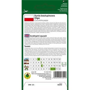 Dynia Bezłupinowa Oleista Olga 3g
