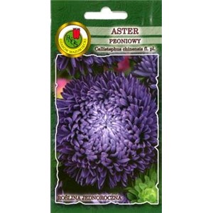 Aster chiński peoniowy niebieski 0,8g