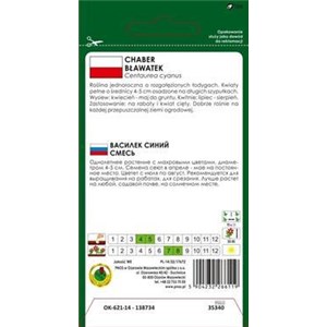 Chaber bławatek 2g
