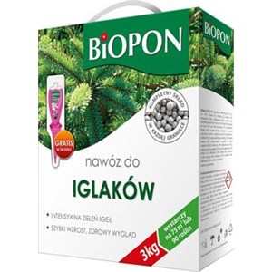 Nawóz do iglaków 3 kg Bopon