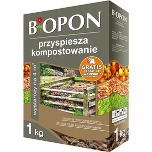 Preparat przyspieszający kompostowanie 3 kg + wmpirki gratis Bopon
